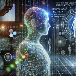A-conceptual-image-for-an-article-titled-Unveiling-the-Human-Code_-How-Big-Tech-Has-Come-Closer-to-Predicting-Our-Every-Move